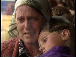 MACEDONIA: KOSOVO CRISIS: REFUGEES CROSS THE BORDER - LATEST News Clip