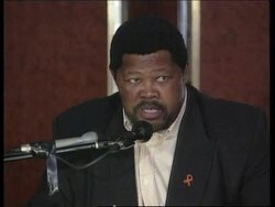 Inquiry launched into soccer stadium diaster- includes interview with Mbeki News Clip