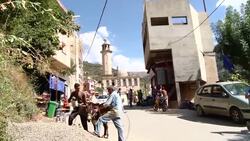 Mountainous area that French guide was driving through when taken by militants News Clip