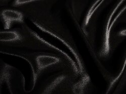 Illuminated black satin Stock Footage