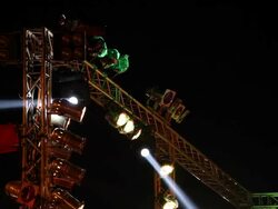 Stage light in concert. Stock Footage