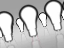 Creativity bulb A Stock Footage