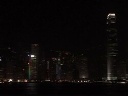 CLEAN:Hong Kong's skyscrapers went dark for Earth Hour News Clip