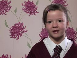 UK's Youngest Female Weightlifter Stock Footage