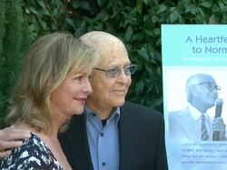 Lyn Lear, Norman Lear at Rape Treatment Center's Annual Fundraising Brunch on 10/14/12 in Beverly Hills, CA. Stock Footage