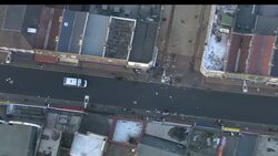 London Riots - Peckham Aerials News Clip