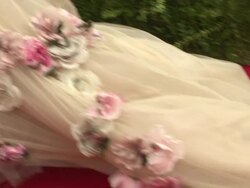 Tabitha Simmons - 'Charles James: Beyond Fashion' Costume Institute Gala - Arrivals Stock Footage