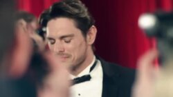 Actor on RED Carpet Stock Footage