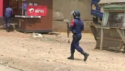 VOICED : Un muerto en represion de manifestacion en RDC News Clip