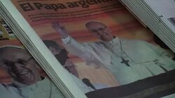 CLEAN : Argentinian newspaper front pages News Clip