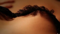 Sexy woman in lacy lingerie Stock Footage