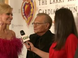 Shawn King and Larry King at 18th Annual Larry King Cardiac Foundation Gala Stock Footage