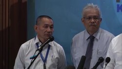 Malaysia Airlines believe co-pilot of missing plane spoke final words to ground controllers, briefing News Clip