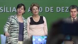 VOICED : Rousseff recibe criticas de su vicepresidente News Clip