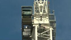 Cranes working on London building sites News Clip