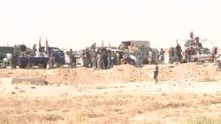 CLEAN : Qayyarah base the busy back stage of Mosul offensive News Clip