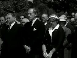 The handover of a cemetery for Dutch soldiers who lost their lives in Austria during the Second World War Stock Footage
