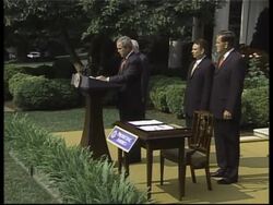 Bush signs BioShield legislation News Clip
