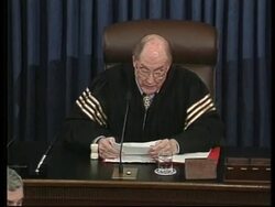 USA: PRESIDENT CLINTON IMPEACHMENT TRIAL News Clip