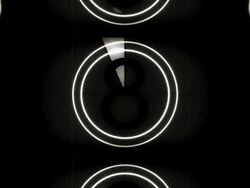 Loopable Academy Leader Animation Stock Footage