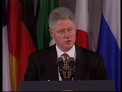 RUSSIA: US PRESIDENT CLINTON PRESS CONFERENCE News Clip