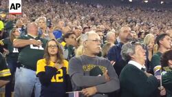 Fans Chant 'USA! USA!' At Bears-Packers Game Instructional Video