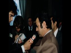 SYND 22 9 77 PLO REPRESENTATIVE MEETS FRENCH FOREIGN MINISTER IN PARIS News Clip