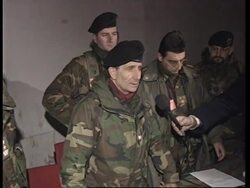 BOSNIA: SARAJEVO: EXPLOSION IN HOUSING COMPOUND KILLS THREE News Clip