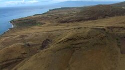 Mountains and valleys form the Maui landscape. Stock Footage