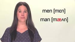 How to Pronounce MAN vs. MEN - American English Instructional Video