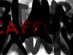 CAFFEINE : series "assemble your message" (LOOP) Stock Footage