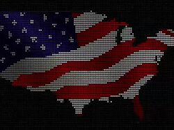 LED sign Stock Footage