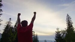 Mountain sports Stock Footage