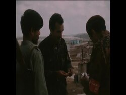 SYND 03/03/1970 COMMANDO CORPS ON POLICE PATROL IN AMMAN News Clip