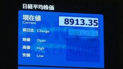 Stock and currency markets react to earthquake disaster News Clip
