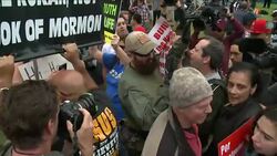 Protesters Detained Outside Calif. Trump Rally Instructional Video