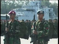 Final phase of troop withdrawal in Aceh News Clip