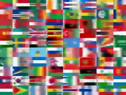 MULTIPLE ALL MEMBER states of the united nations (LOOP) Stock Footage