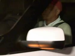 Russell Simmons exits Chateau Marmont in West Stock Footage