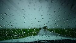 Rain on glass Stock Footage