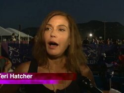 EVENT CAPSULE CHYRON - Nautica Malibu Triathlon Presented By Equinox Stock Footage