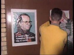 Kosovo - Albanians prepare for local elections News Clip