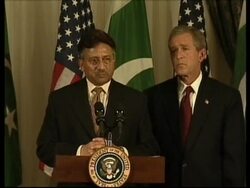 WRAP Adds extra bites from Bush &amp; Musharraf News Clip