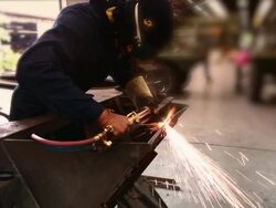 HD:Welding work. Stock Footage