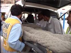 Hospital scenes as bomb blast kills five at religious school News Clip