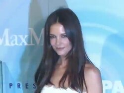 Katie Holmes at the 2011 Women In Film Crystal + Lucy Awards Sponsored By Pandora And Max Mara at Beverly Hills CA. (Footage by WireImage Video/Getty Images Entertainment Video) Stock Footage