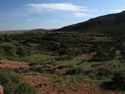 Ourika Valley general views Stock Footage