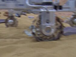 Mars surface re creation in Stevenage News Clip