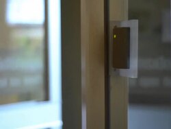 Access Out Door with Card Stock Footage