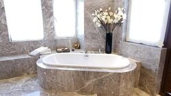 interior of modern washroom 4k Stock Footage